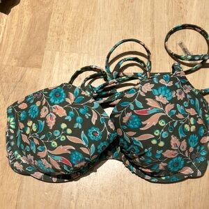 Aerie Swimwear Top with Strappy Design